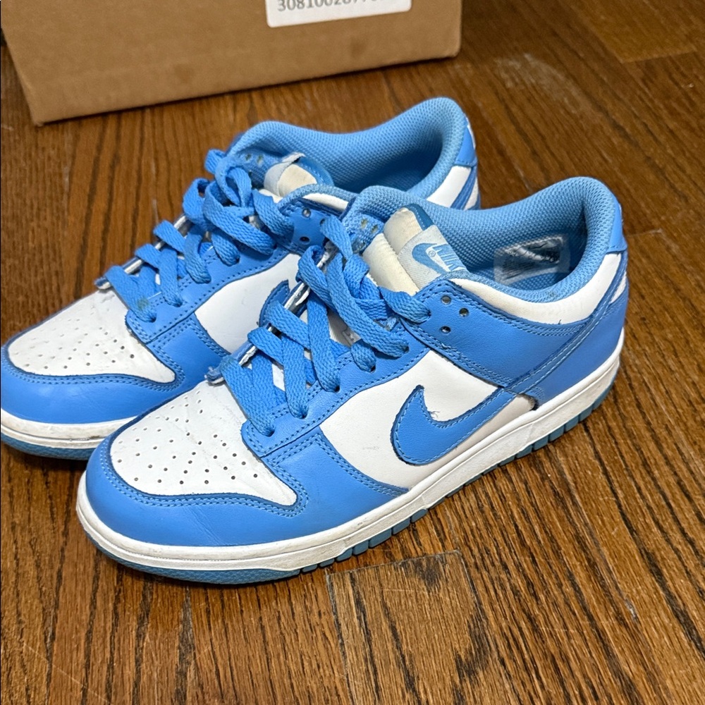 Nike Kids Sky Blue and White Sneakers